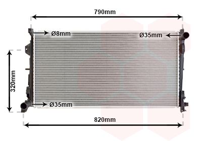 Van Wezel Radiateur 07002092