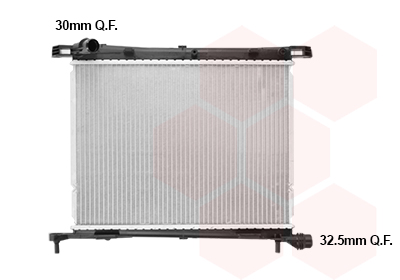 Van Wezel Radiateur 17012721