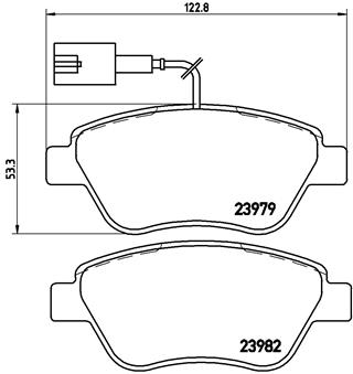 Brembo Remblokset P 23 140