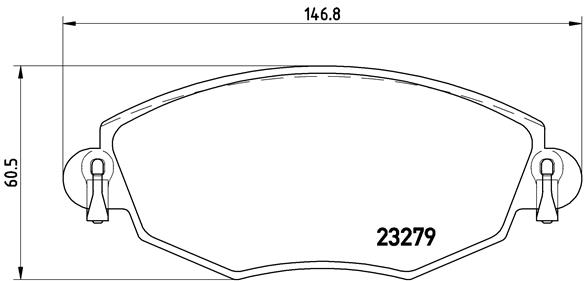 Brembo Remblokset P 24 060