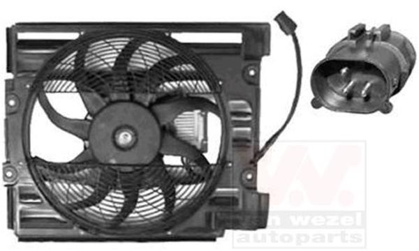 Van Wezel Ventilatormotor-/wiel Airco condensor 0639752
