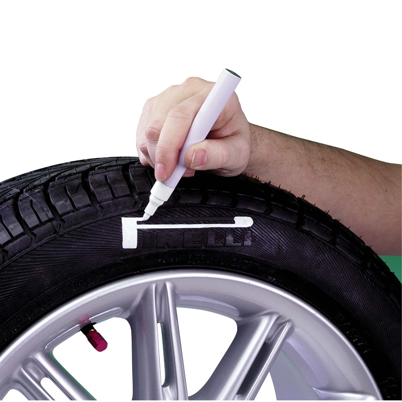 Mijnautoonderdelen Bandenstift/White Pen Tyre Marker-H CM C444